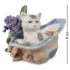 Фигурка Котенок в шляпе CMS-15/82 113-105248 Pavone