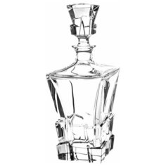 Графин для виски 900 мл Bohemia Jihlava "Crack /Без декора" хрусталь Йиглава / 030094