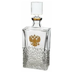 Графин для водки/ликера 1 л Bohemia Jihlava "NICOLETTE /Герб" хрусталь Йиглава / 139168