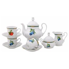 Чайный сервиз на 6 персон 15 предметов Leander "Мэри-Энн /Фруктовый сад" / 159220