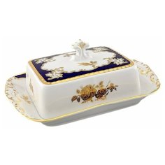 Масленка 250 г Leander "Соната /Золотая роза /Кобальт" / 158405