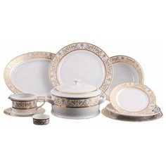 Столовый сервиз на 6 персон 25 предметов Leander "Сабина /Золотая элегантность" / 158971