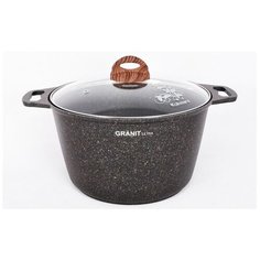 Кастрюля KUKMARA "Granit Ultra" кгг82а, объем 8 л.
