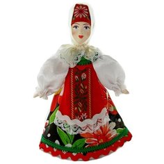 Кукла коллекционная Потешного промысла казачка в летнем нарядном костюме. Потешный промысел
