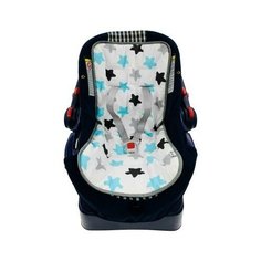 Матрасик в коляску и автокресло "Blue Black" Cherry Mom