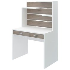 Компьютерный стол Мэрдэс Домино Нельсон СП-22, ШхГ: 100х62 см, цвет: белый жемчуг/нельсон Merdes