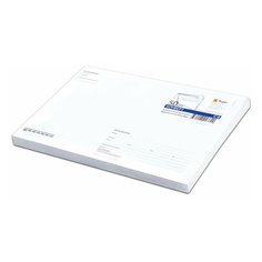 Конверт почтовый C4 KurtStrip (229х324, 90г, декстрин, печать "Куда-Кому") белый, 100шт. (162.50С) Курт