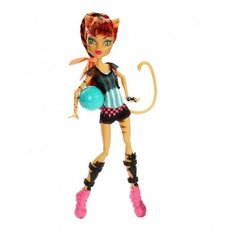 Кукла Monster High Монстры спорта Торалей Страйп, 27 см, BJR14
