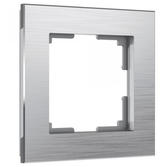 W0011706/ Werkel Рамка на 1 пост Aluminium (алюминий) Веркель