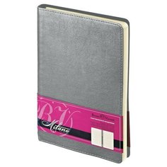 Ежедневник А5 «Milano» серый от Bruno Visconti