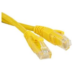 Патч-корд Exegate EX258668RUS UTP CAT5e RJ-45 кабель 1.5 метр - жёлтый