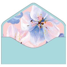 Конверт для денег Арт и Дизайн "Бархатный сезон. Стрекоза", 93x190мм, фольга, софт-тач, принт внутри, 5шт. (0216.198)