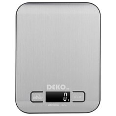 Высокоточные кухонные весы DEKO DKKS02 электронные с дисплеем, измеряемая масса: до 5кг, погрешность: 1г (041-0024)