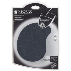 Коврик Nova MicroPoint капля для мыши компактный, микроблёстки - тёмно-синий НоваРУС