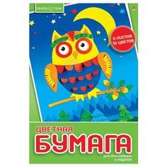 Набор двусторонней цветной бумаги А4, 5Л. 10ЦВ. "Хобби тайм" 2 вида Альт