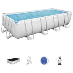 Бассейн каркасный Bestway Power Steel 488х244х122 см
