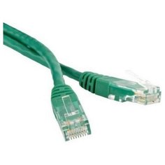 Патч-корд Cablexpert PP12-5M-G UTP CAT5e RJ-45 кабель 5 метров - зелёный