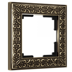 W0011512/ Werkel Рамка на 1 пост Antik (бронза) Веркель