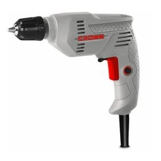 Дрель 300Вт, БЗП-6,5мм, 0-3800/мин, реверсивная, 1,0кг Crown