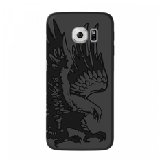 Накладка Deppa Art Case Samsung G925F Galaxy S6 Edge Black Коршун (арт. 100277)