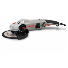 Шлиф.машина угловая 2200Вт, 230мм, 6500/мин, 5.4кг Crown