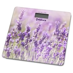 Напольные весы Sakura SA-5072LF, фиолетовый