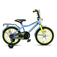 Велосипед детский MAXXPRO ONIX 16" голубой-салатовый