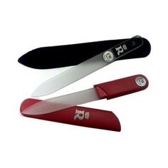 Relouis Пилочка для Ногтей Богемское Стекло в пластиковом футляре 128мм