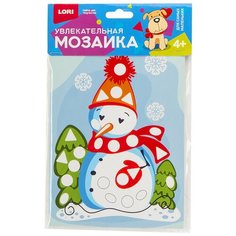 LORI Увлекательная мозаика Снеговичок (Км-018)