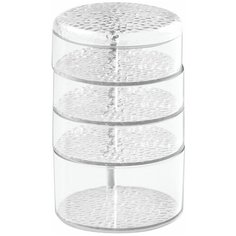 Органайзер для косметики, мелких предметов 4 отделения поворотный InterDesign Дождь