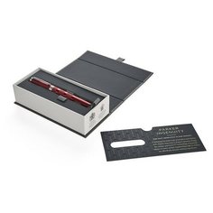 Ручка 5-й пишущий узел Parker Ingenuity Deluxe Deep Red PVD CT