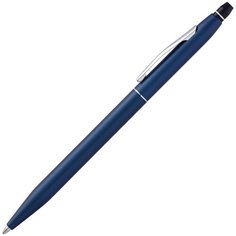 Шариковая ручка Cross Click Midnight Blue, синий матовый лак