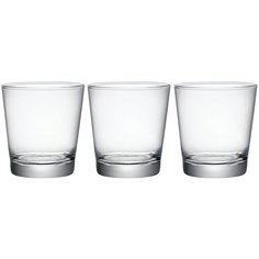 Набор стаканов 3 шт. низких 238 мл Sestriere Spring BORMIOLI ROCCO 390400Q04321655