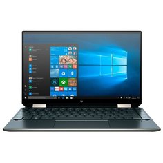 Ноутбук HP Spectre x360 13-aw0032ur (Intel Core i5 1035G4 1100MHz/13.3"/1920x1080/8GB/512GB SSD/DVD нет/Intel Iris Plus Graphics/Wi-Fi/Bluetooth/Windows 10 Home) 22P61EA, синий Посейдон