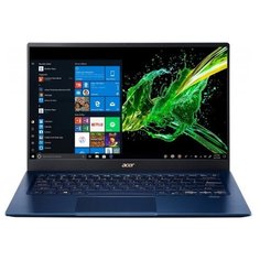 Ноутбук Acer Swift 5 SF514-54-52C6 (Intel Core i5 1035G1/14"/1920x1080/16GB/512GB SSD/Intel UHD Graphics/Windows 10 Home) NX.AHGER.001, синий