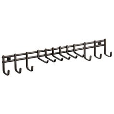 Вешалка настенная AXIS с крючками 36см металлическая 36см Inter Design