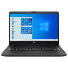 Ноутбук HP 14-cf2002ur (Intel Pentium 6405U 2400MHz/14"/1366x768/4GB/128GB SSD/Intel UHD Graphics/Windows 10 Home) 22Z35EA, черный