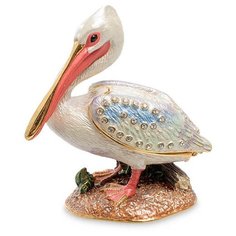 Шкатулка Пеликан розовый JB- 05 113-601008 Nobility