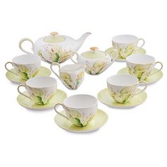 Чайный сервиз на 6 перс. Калла (Calla Charme Pavone) JK- 75 113-451453