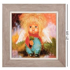 Панно керамическое Ангел удачи 15х15 ANG-769 113-503797 Artangels