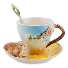 Чайная пара Белочка (Pavone) FM-01/ 9 113-10964