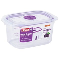 Контейнер MATCH UPS REALSEAL высокий прямоугольный 800мл Decor