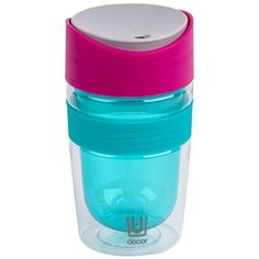 Термокружка TRAVEL CUP с двойными стенками тритан 350мл Decor