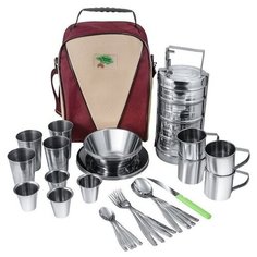 Набор посуды для пикника, модель 10/П4К Mirus Group