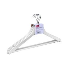 Вешалка Attache Набор Jas с выемками и перекладиной F6612NM белый