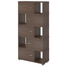 Стеллаж Мэрдэс Домино СБ-30-5 5 полок, материал: ЛДСП, ШxГxВ: 89х36х178 см, шамони Merdes