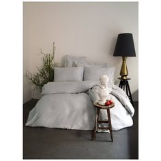 Постельное белье Issimo SIMPLY GREY, Евро Цвет: Светло-серый, Хлопок | Сатин