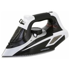 Утюг National NB-I24003 с керамической подошвой, вертикальным паром, паровым ударом, автоотключением и самоочисткой, 2400 Вт