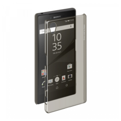 Накладка Deppa Pure Case+пленка Sony E6653/Xperia Z5 прозрачная черная