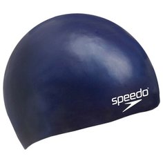 Шапочка для плавания детская "SPEEDO Plain Moulded Silicone Cap Jr", арт.8-8-709900011, синий